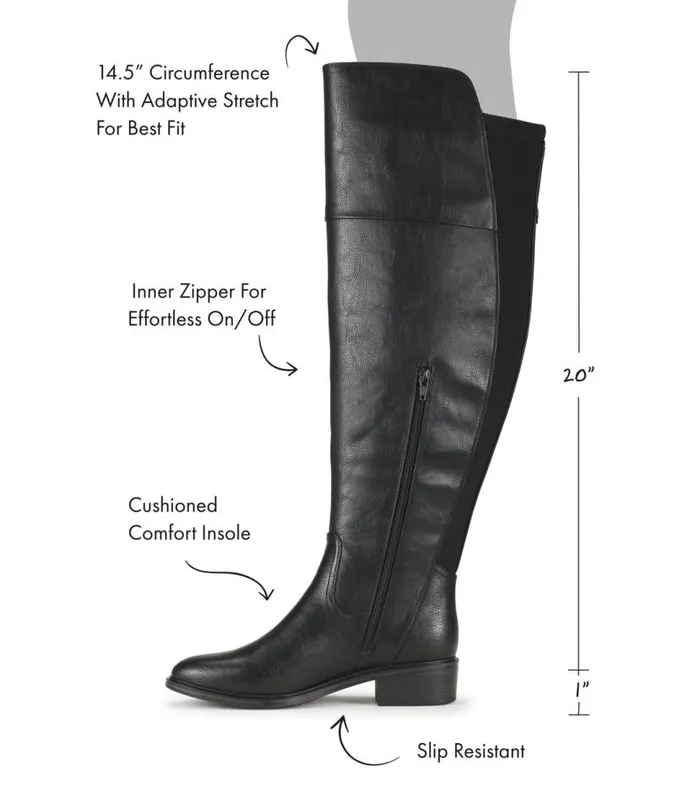 Women Baretraps Knee High Boots Anika Tall Boot Black Women Baretraps Knee High Boots Anika Tall Boot Black