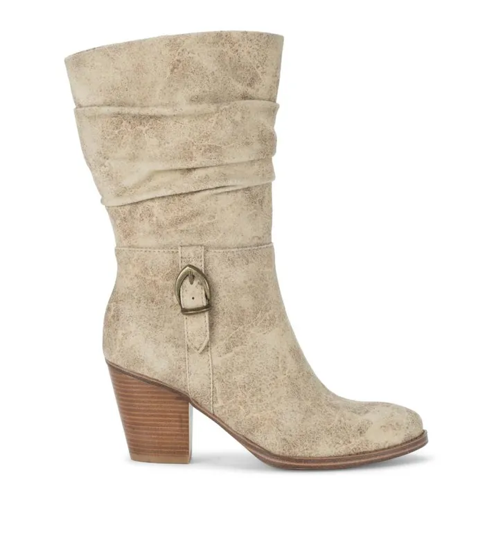 Women Baretraps Knee High Boots Cheyenne Mid Calf Boot Cream Women Baretraps Knee High Boots Cheyenne Mid Calf Boot Cream