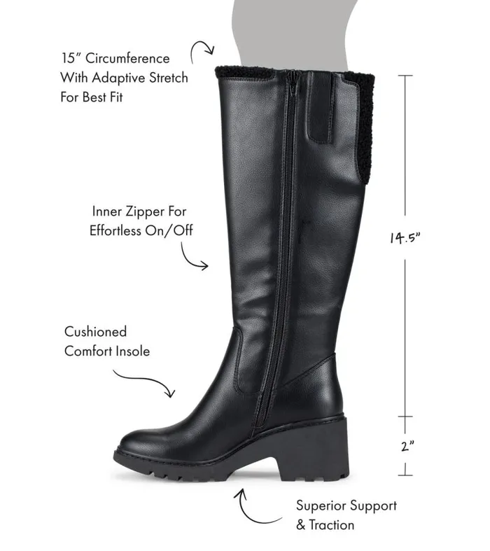 Women Baretraps Knee High Boots Dalary Tall Boot Black
