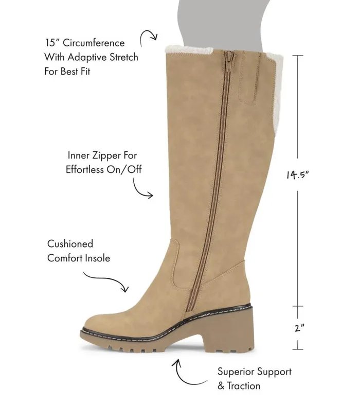 Women Baretraps Knee High Boots Dalary Tall Boot Cognac Women Baretraps Knee High Boots Dalary Tall Boot Cognac