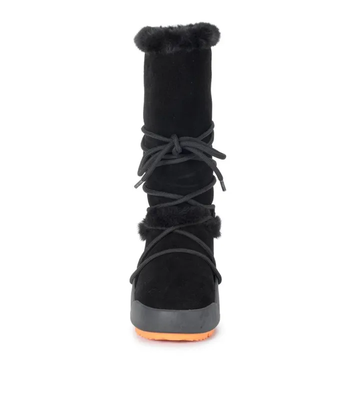 Women Baretraps Knee High Boots Danney Cold Weather Boot Black Suede Women Baretraps Knee High Boots Danney Cold Weather Boot Black Suede
