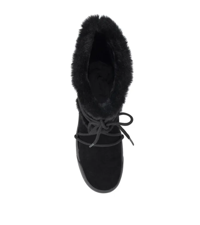 Women Baretraps Knee High Boots Danney Cold Weather Boot Black Suede Women Baretraps Knee High Boots Danney Cold Weather Boot Black Suede