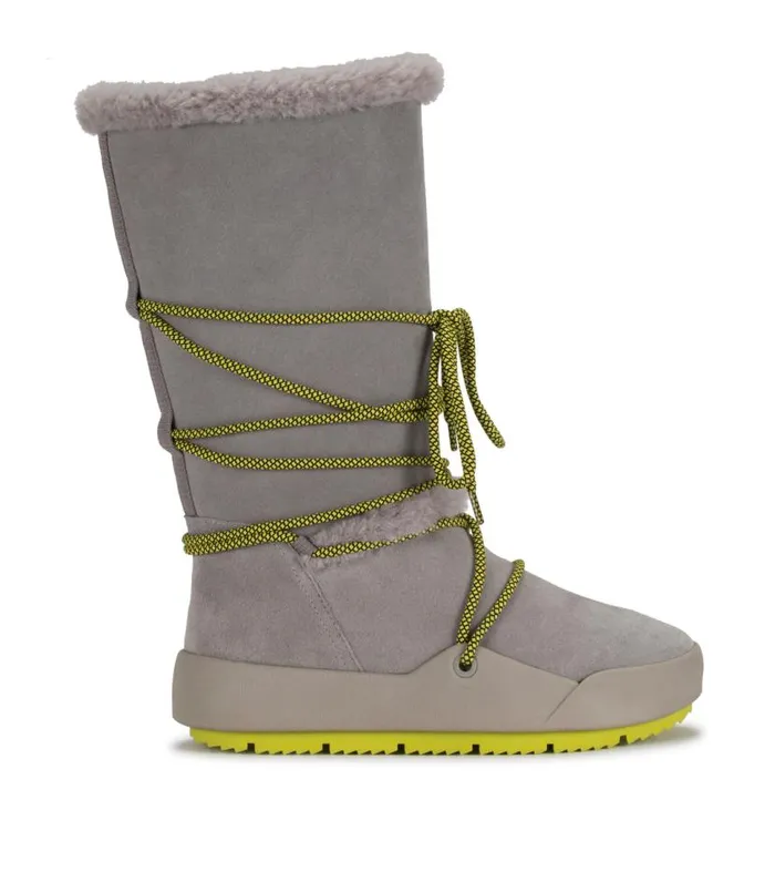 Women Baretraps Knee High Boots Danney Cold Weather Boot Grey Suede Women Baretraps Knee High Boots Danney Cold Weather Boot Grey Suede