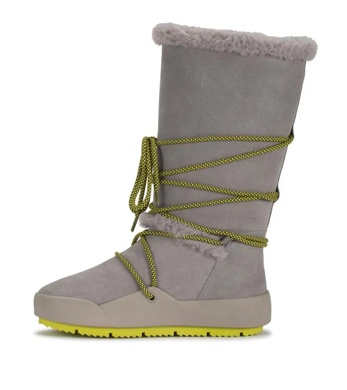 Women Baretraps Knee High Boots Danney Cold Weather Boot Grey Suede Women Baretraps Knee High Boots Danney Cold Weather Boot Grey Suede
