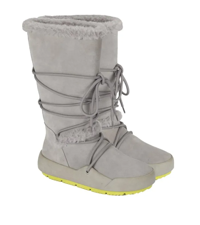 Women Baretraps Knee High Boots Danney Cold Weather Boot Grey Suede Women Baretraps Knee High Boots Danney Cold Weather Boot Grey Suede
