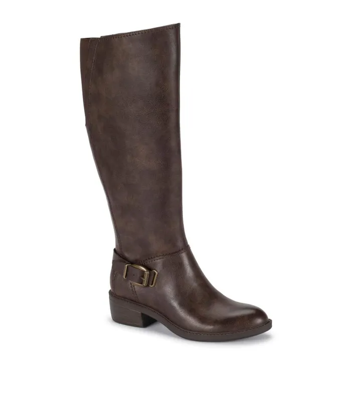 Women Baretraps Knee High Boots Sasson Tall Boot Dark Brown