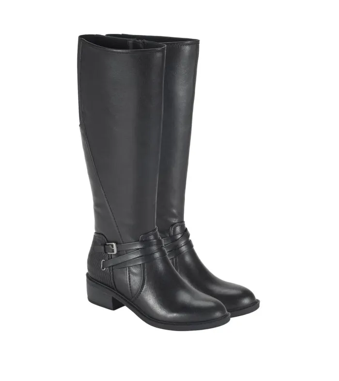 Women Baretraps Knee High Boots Stratford Wide Calf Riding Boot Black Women Baretraps Knee High Boots Stratford Wide Calf Riding Boot Black