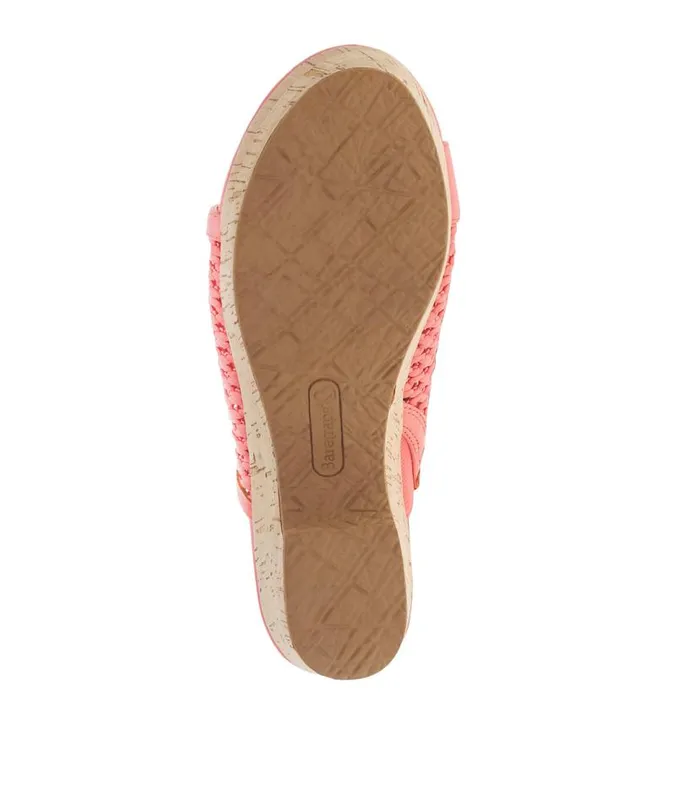 Women Baretraps Slides and Slip On Sandals Bethie Wedge Sandal Coral Cove Women Baretraps Slides and Slip On Sandals Bethie Wedge Sandal Coral Cove
