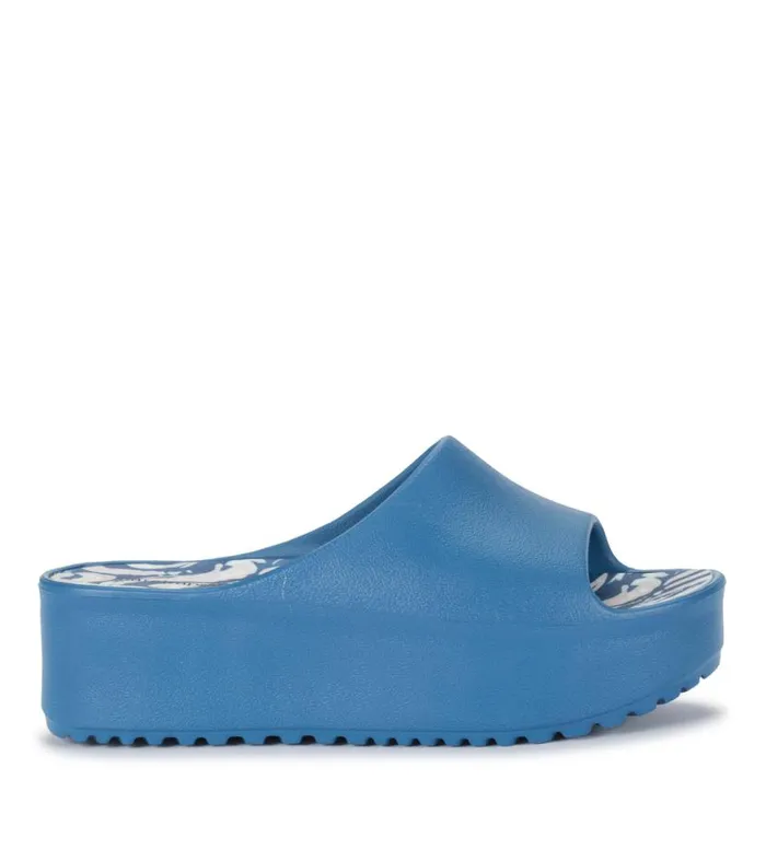 Women Baretraps Slides and Slip On Sandals Parvati Platform Sandal Atlantic Blue Women Baretraps Slides and Slip On Sandals Parvati Platform Sandal Atlantic Blue
