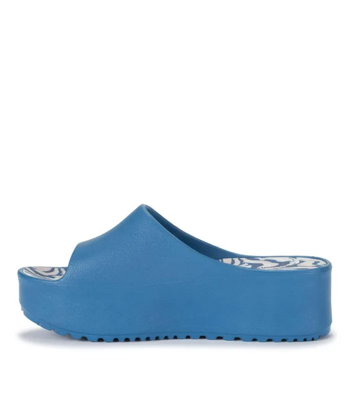 Women Baretraps Slides and Slip On Sandals Parvati Platform Sandal Atlantic Blue Women Baretraps Slides and Slip On Sandals Parvati Platform Sandal Atlantic Blue