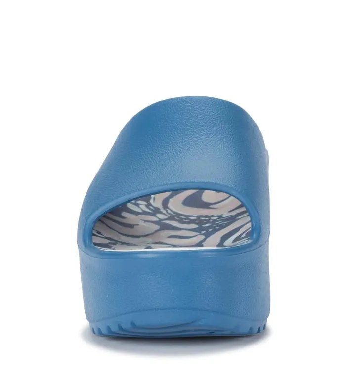 Women Baretraps Slides and Slip On Sandals Parvati Platform Sandal Atlantic Blue Women Baretraps Slides and Slip On Sandals Parvati Platform Sandal Atlantic Blue