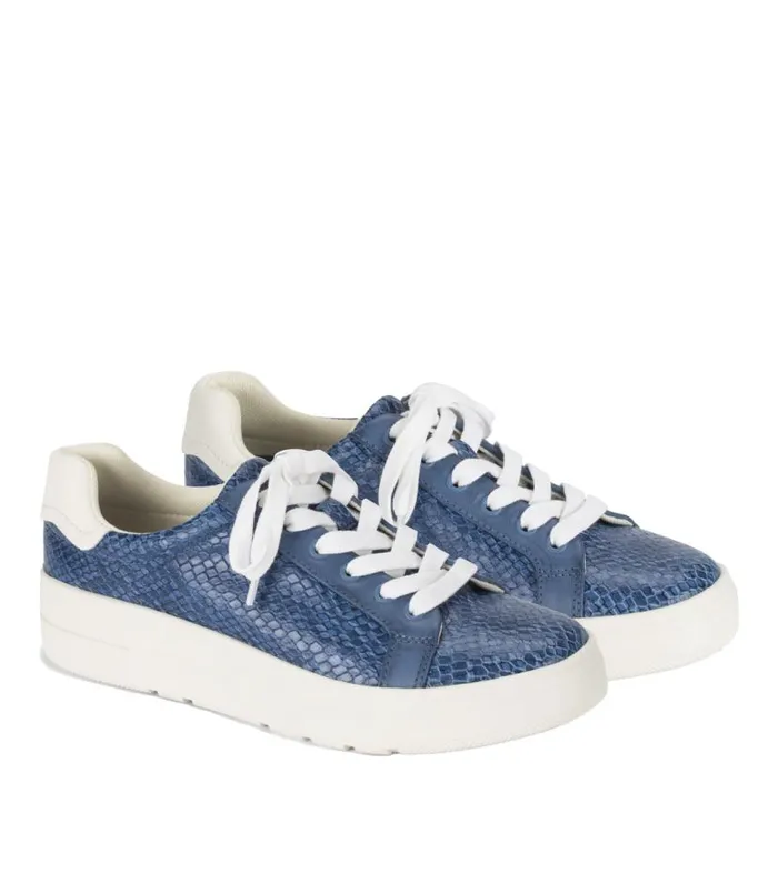 Women Baretraps Sneakers Nishelle Lace Up Sneaker Ocean Snake Women Baretraps Sneakers Nishelle Lace Up Sneaker Ocean Snake
