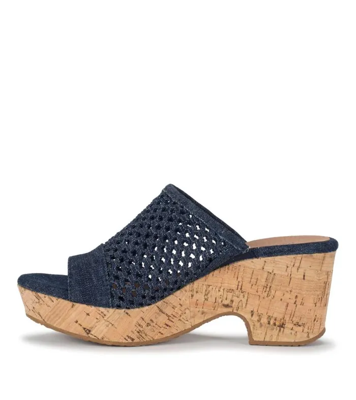 Women Baretraps Wedge Sandals Bethie Wedge Sandal Dark Denim Women Baretraps Wedge Sandals Bethie Wedge Sandal Dark Denim
