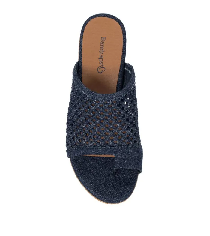 Women Baretraps Wedge Sandals Bethie Wedge Sandal Dark Denim Women Baretraps Wedge Sandals Bethie Wedge Sandal Dark Denim