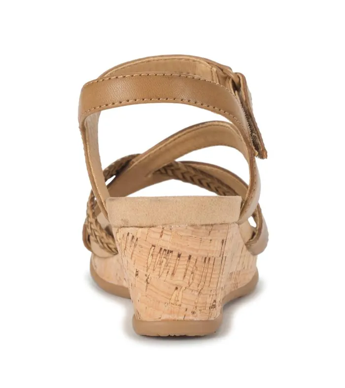 Women Baretraps Wedge Sandals Farah Wedge Sandal Caramel Women Baretraps Wedge Sandals Farah Wedge Sandal Caramel
