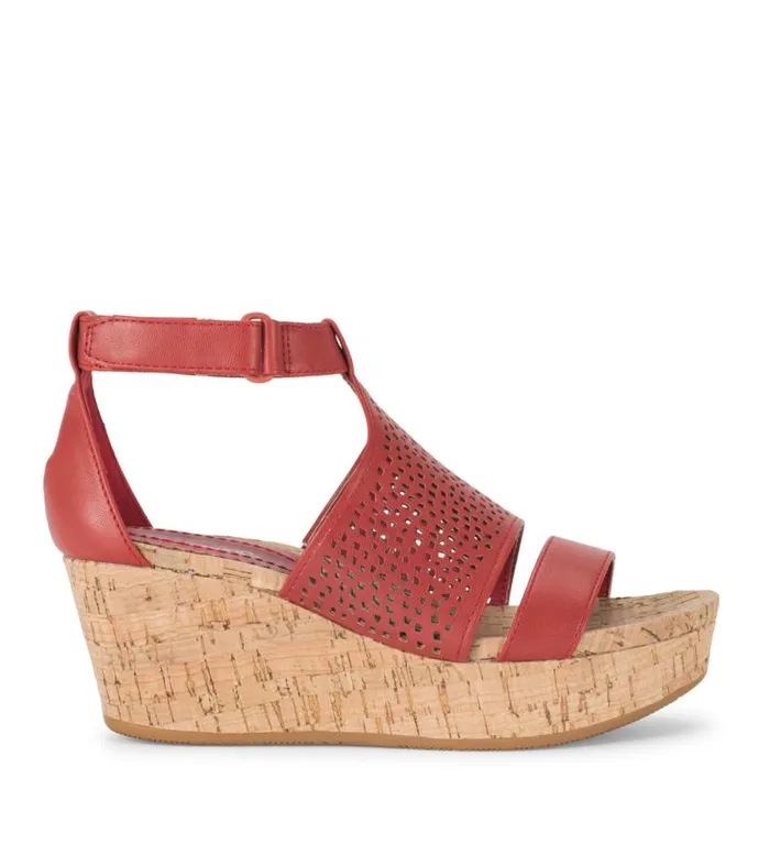 Women Baretraps Wedge Sandals Raisie Wedge Sandal Red Women Baretraps Wedge Sandals Raisie Wedge Sandal Red