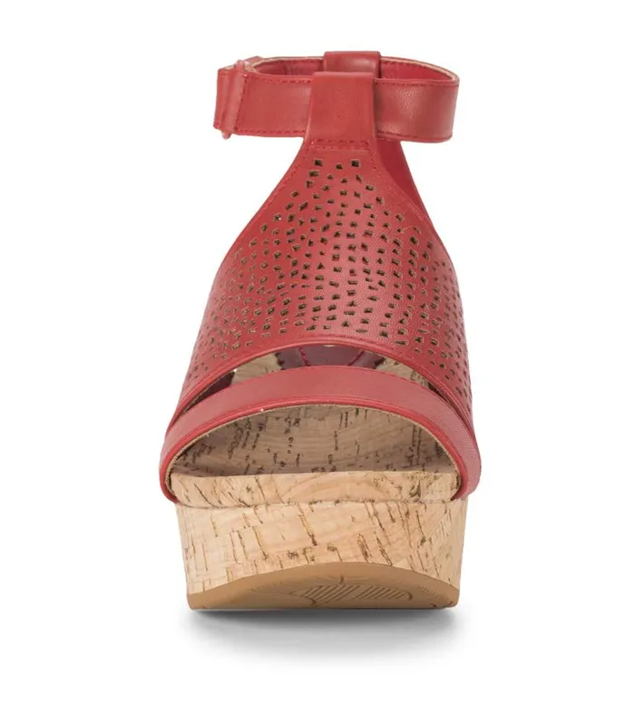 Women Baretraps Wedge Sandals Raisie Wedge Sandal Red Women Baretraps Wedge Sandals Raisie Wedge Sandal Red