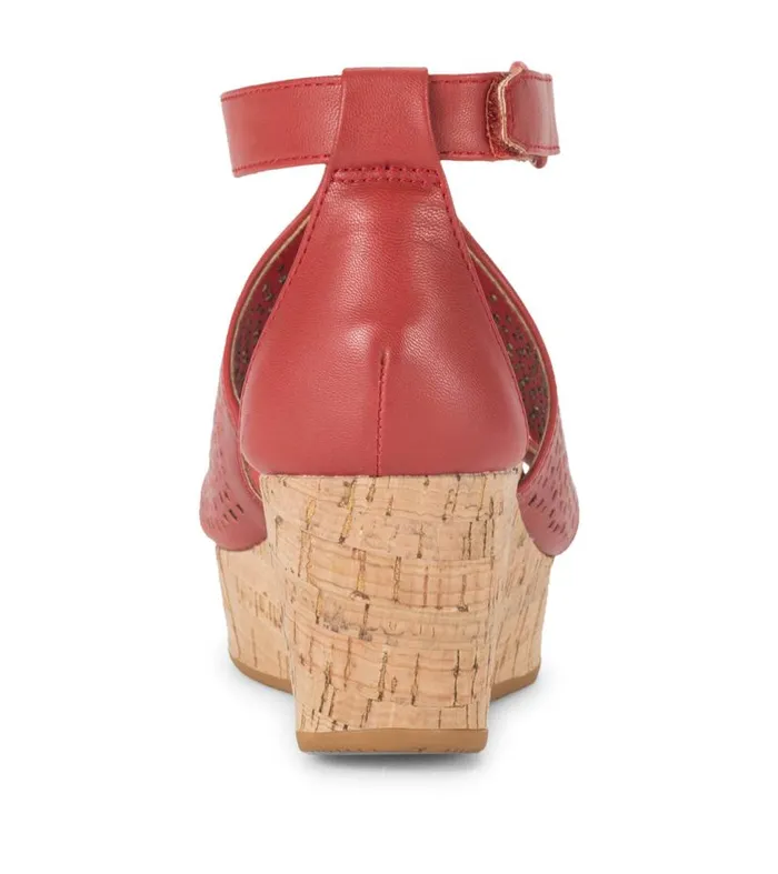 Women Baretraps Wedge Sandals Raisie Wedge Sandal Red Women Baretraps Wedge Sandals Raisie Wedge Sandal Red