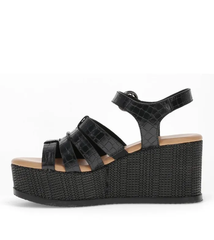 Women Baretraps Wedge Sandals Savannah Wedge Sandal Black Women Baretraps Wedge Sandals Savannah Wedge Sandal Black