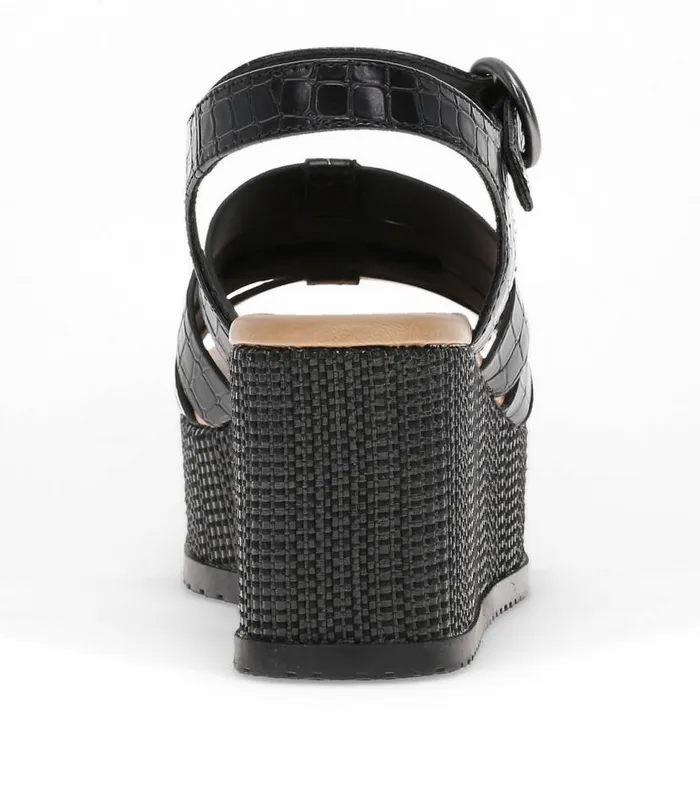 Women Baretraps Wedge Sandals Savannah Wedge Sandal Black Women Baretraps Wedge Sandals Savannah Wedge Sandal Black