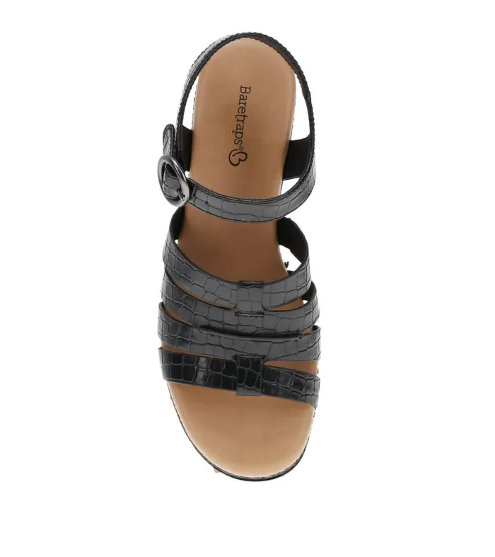 Women Baretraps Wedge Sandals Savannah Wedge Sandal Black Women Baretraps Wedge Sandals Savannah Wedge Sandal Black