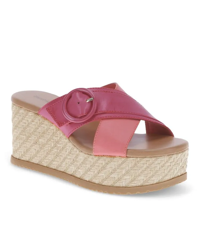 Women Baretraps Wedge Sandals Sydney Wedge Sandal Pink Punch