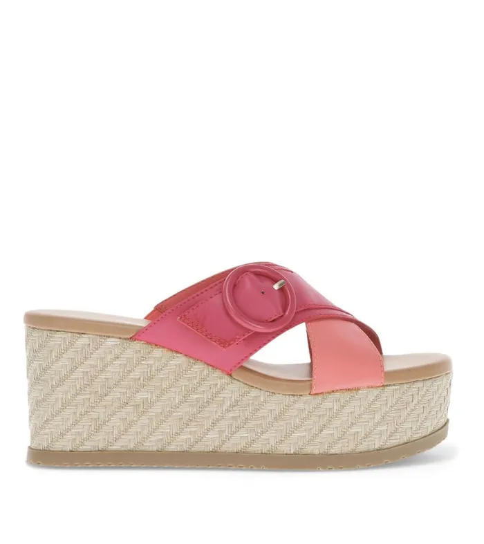 Women Baretraps Wedge Sandals Sydney Wedge Sandal Pink Punch Women Baretraps Wedge Sandals Sydney Wedge Sandal Pink Punch