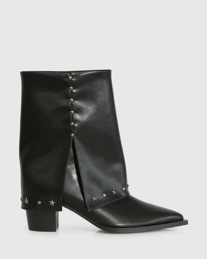 Women Belle and Bloom Forever Young Western Boot 8211 Black Shoes