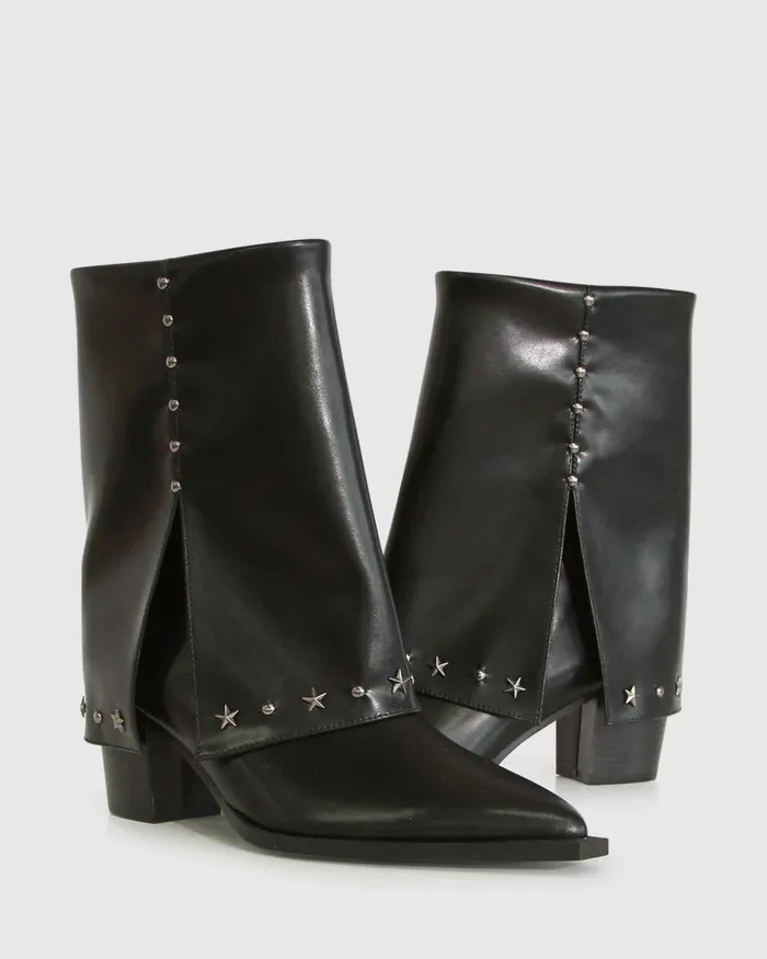 Women Belle and Bloom Forever Young Western Boot 8211 Black Shoes
