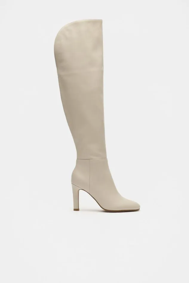 Women Boots Seed Heritage Sloan Over The Knee Boot Oat
