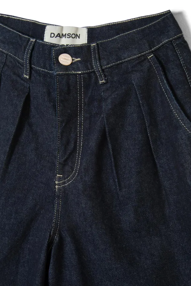 Women Bottoms Damson Madder Nova Jorts 8211 Indigo
