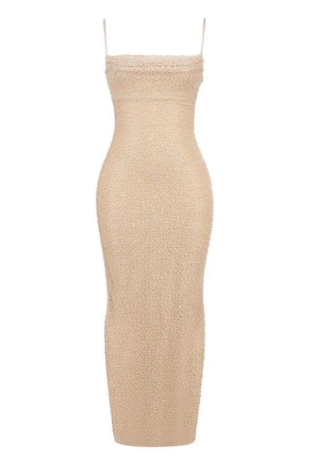 Women Calla Seapearl Embellished Maxi Dress House Of CB Dresses
