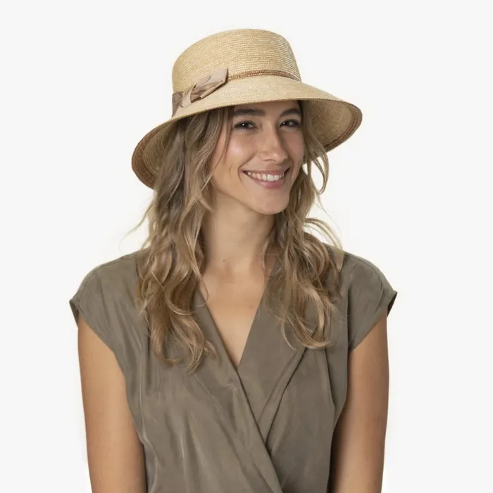 Women Celea Wheat Straw Hat Natural Beige Mayser Straw Hats Women Celea Wheat Straw Hat Natural Beige Mayser Straw Hats