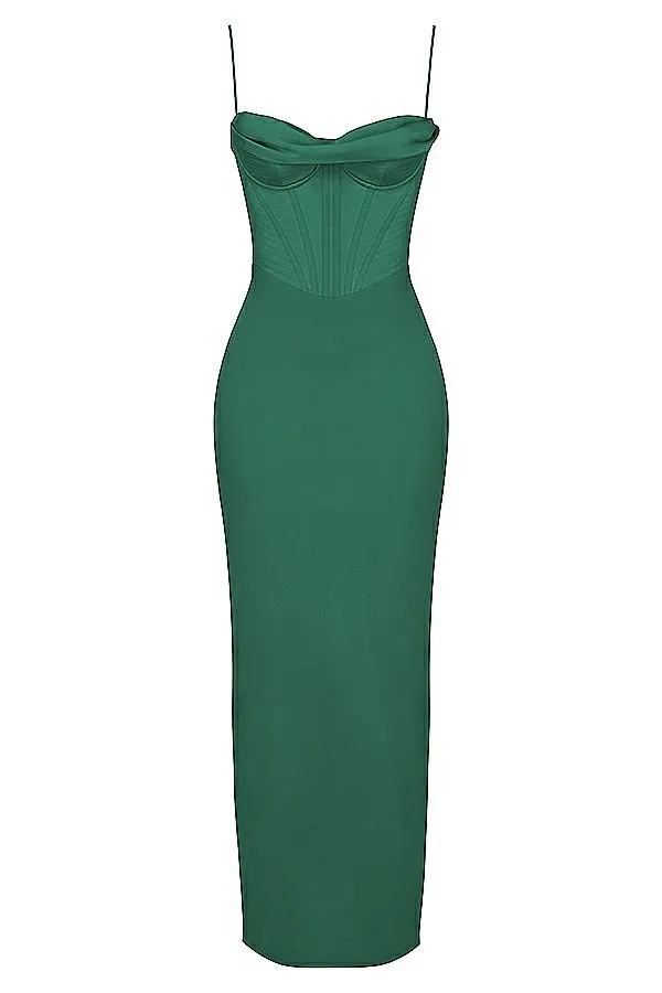 Women Charmaine Forest Corset Maxi Dress House Of CB Dresses Women Charmaine Forest Corset Maxi Dress House Of CB Dresses