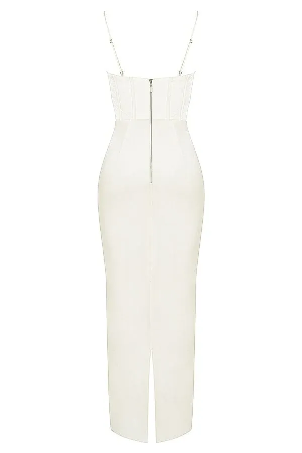 Women Charmaine Ivory Corset Maxi Dress House Of CB Dresses Women Charmaine Ivory Corset Maxi Dress House Of CB Dresses