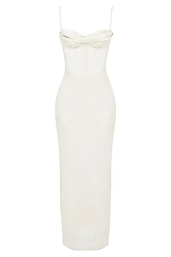 Women Charmaine Ivory Corset Maxi Dress House Of CB Dresses Women Charmaine Ivory Corset Maxi Dress House Of CB Dresses