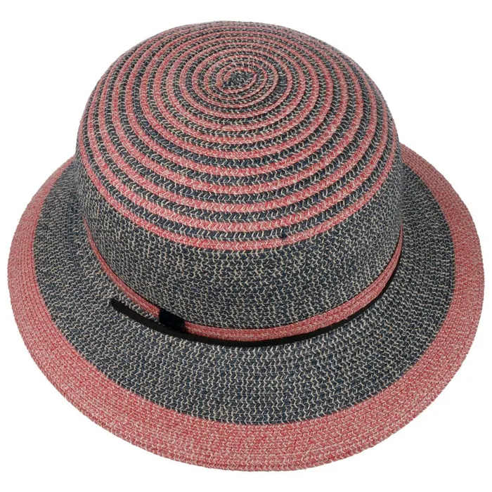 Women Cilly Sun Hat With Chin Strap Bluered Mayser Floppy Hats Women Cilly Sun Hat With Chin Strap Bluered Mayser Floppy Hats
