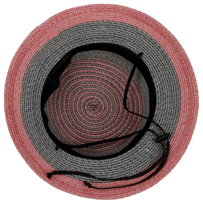 Women Cilly Sun Hat With Chin Strap Bluered Mayser Floppy Hats Women Cilly Sun Hat With Chin Strap Bluered Mayser Floppy Hats