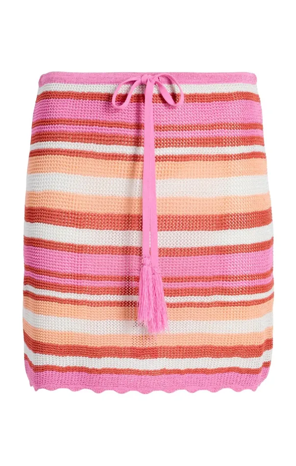 Women Cinq Sept Bottoms Ari Skirt Pink Multi