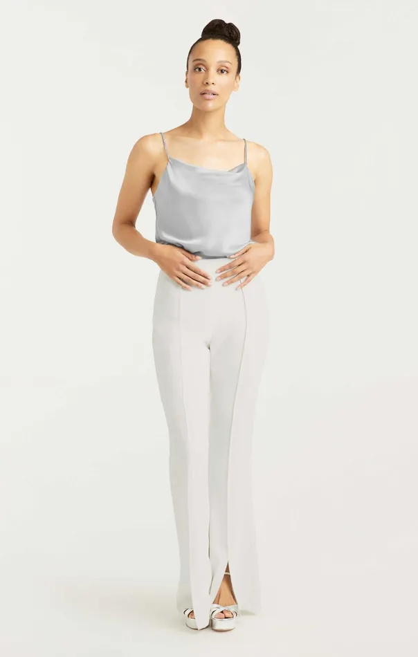 Women Cinq Sept Bottoms Billie Pant Ivory