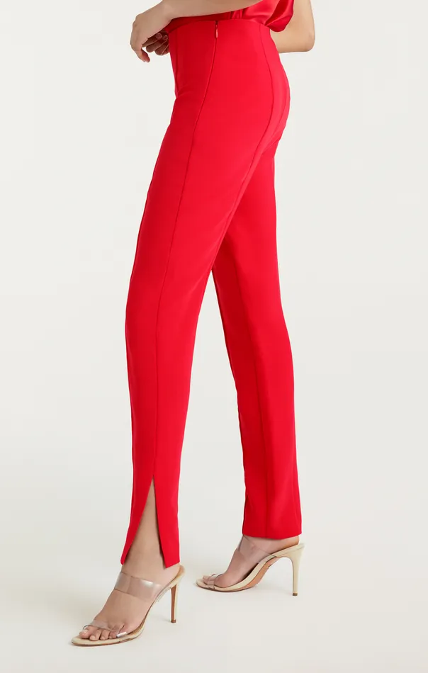 Women Cinq Sept Bottoms Brianne Pant Rose