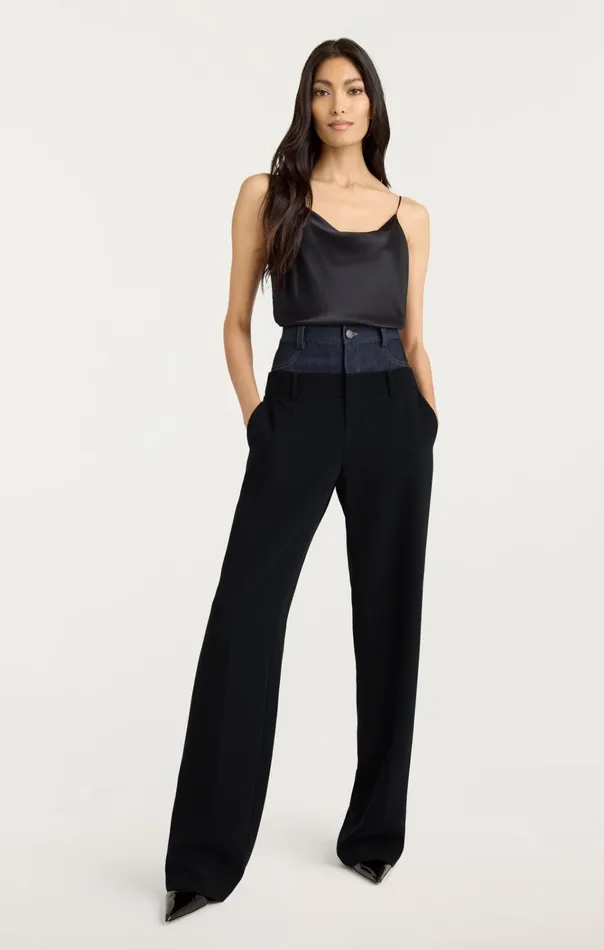 Women Cinq Sept Bottoms Dionne Pant Blackindigo