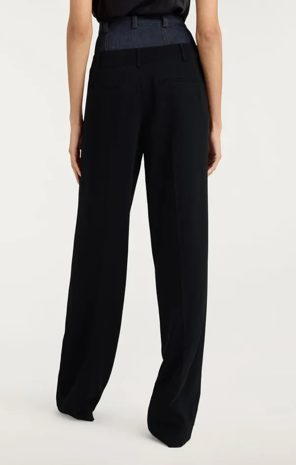 Women Cinq Sept Bottoms Dionne Pant Blackindigo