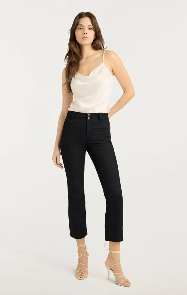 Women Cinq Sept Bottoms Dorothea Pant Black