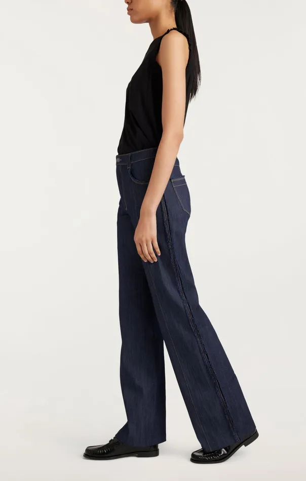 Women Cinq Sept Bottoms Francine Pant Indigo