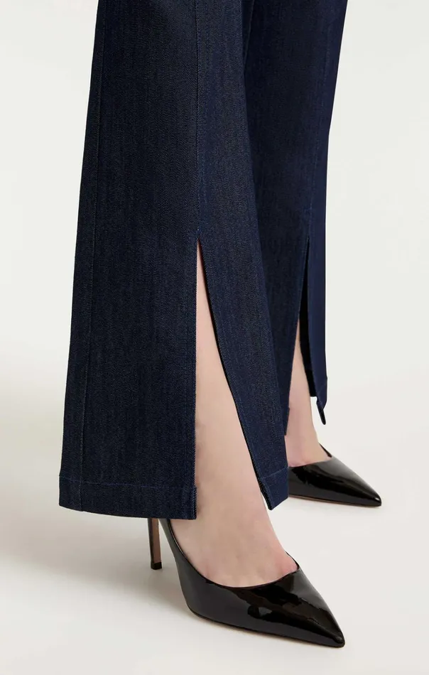 Women Cinq Sept Bottoms Shanis Pant Indigo