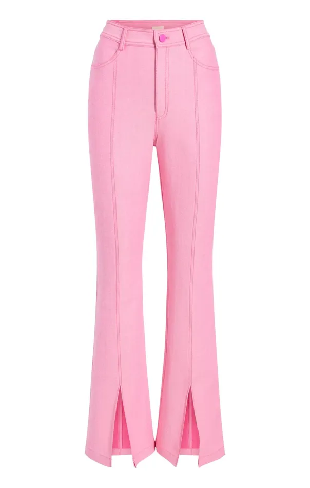 Women Cinq Sept Bottoms Shanis Pant Light Electric Pink