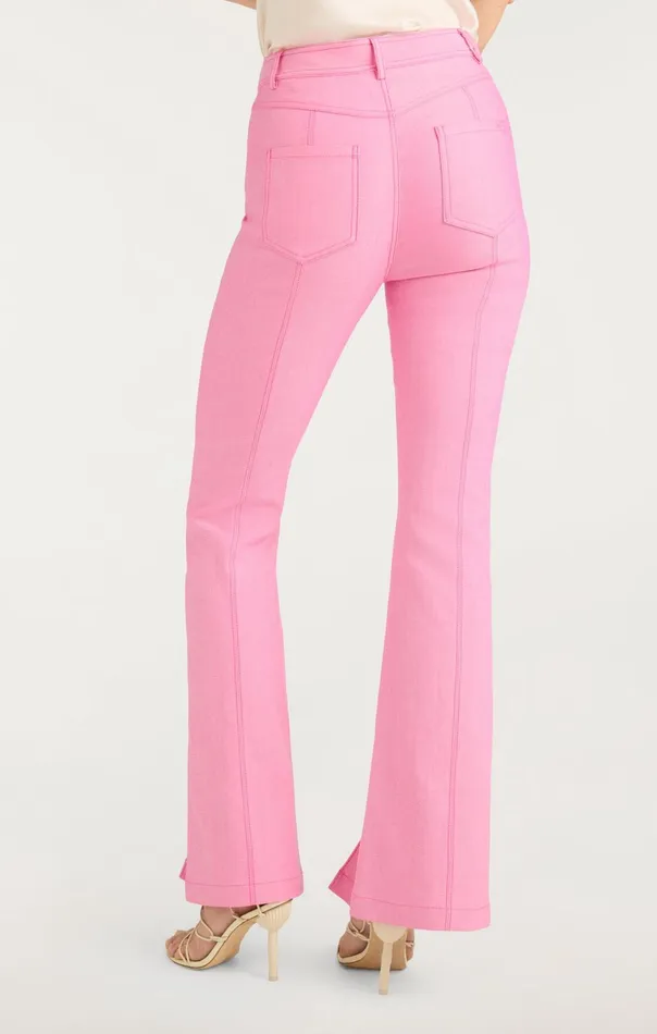 Women Cinq Sept Bottoms Shanis Pant Light Electric Pink