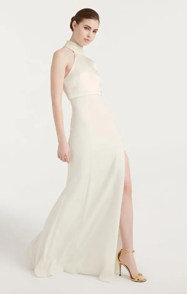 Women Cinq Sept Dresses Alexandra Gown Ivory