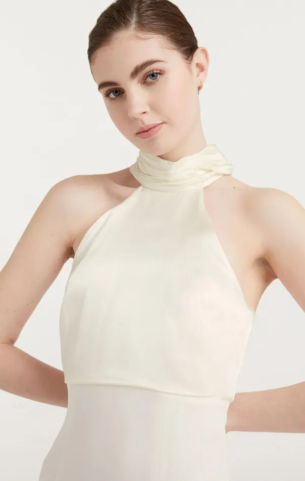 Women Cinq Sept Dresses Alexandra Gown Ivory